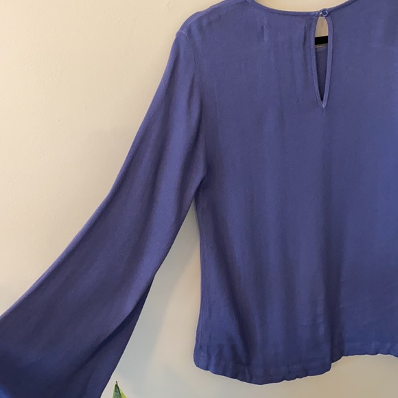 Cloth and Stone Small Bell Sleeve Blouse - Picture 10 of 13
